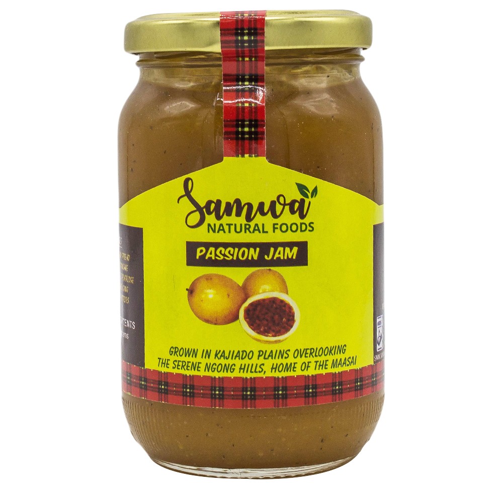 Low Sugar Passion Jam